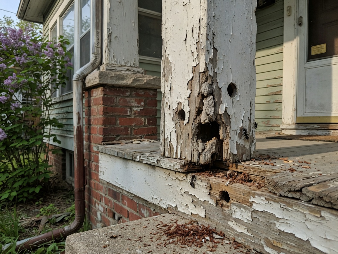 How To Identify Carpenter Ant Damage In Older Dearborn Neighborhoods