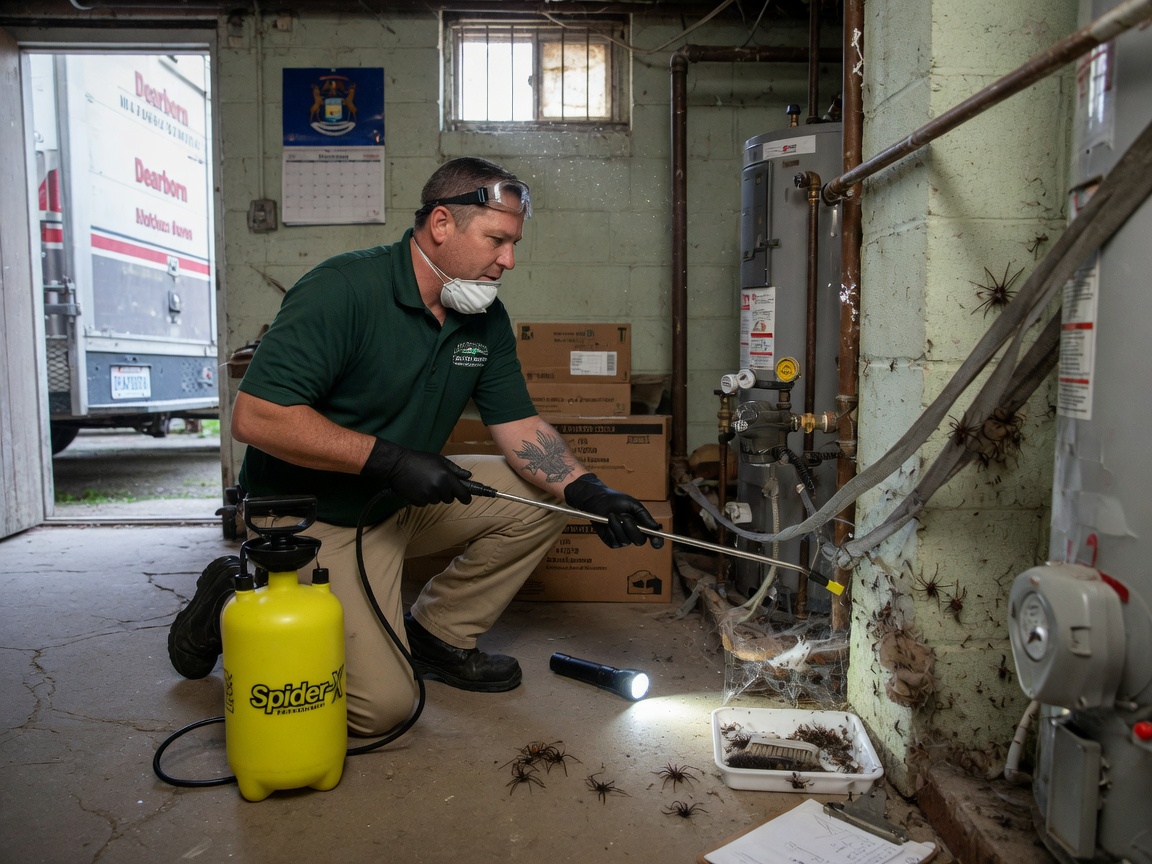 Spider Exterminator in Dearborn, MI